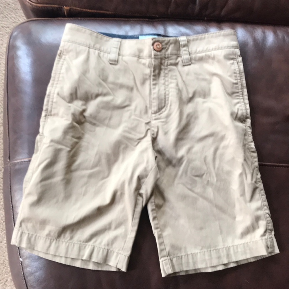 Boys tan shorts
